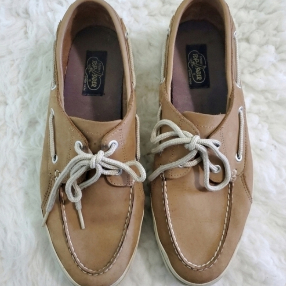 SOLD! Sperry Topsider | Leather Deck Shoes - Picture 2 of 9